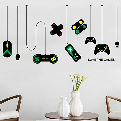 Tacameng konzola za igru igra ručka dekorativna viseća lampa zidna naljepnica pozadina naljepnica, osjećajte