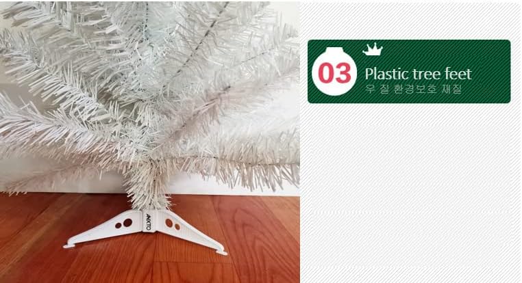 60cm Božićno drvce Bijelo mini umjetno umjetno