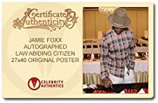 Jamie Foxx Autographing 2009 Zakon o državljanskom originalu 27x40 dvostrani filmski poster