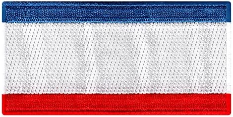Cypress kolekcionarstvo - sovjetska patch zastava Savez - premium vezenje - evropska zemlja