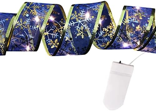 1PC 1M DIY LED božićna jelka dekorativna traka pahuljica zvijezda mjesec štampanje upečatljiv trak dekor