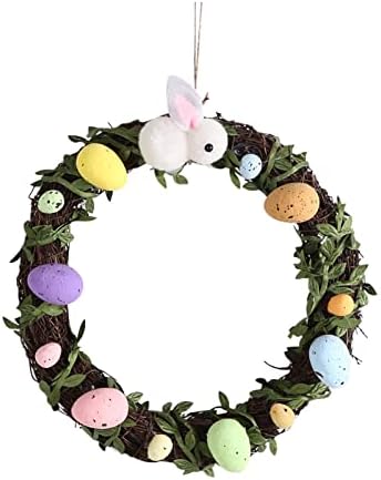 Stvari koje treba napraviti minđuše iz dekoracija zečeva DIY Sklopivi vijenac oblika Uskršnji vijenac