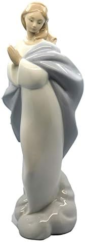 Nao by Lladro Kolekcionarska porculanska figurica: Sveta Mary - 10 3/4 visoka - sveta majka