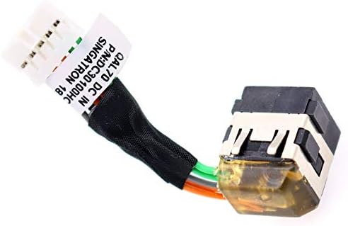 Deal4Go DC Power Jack kabelski kabelski svežanj Zamjena žice za Dell Latitude E6330 E6430S DC30100GN00