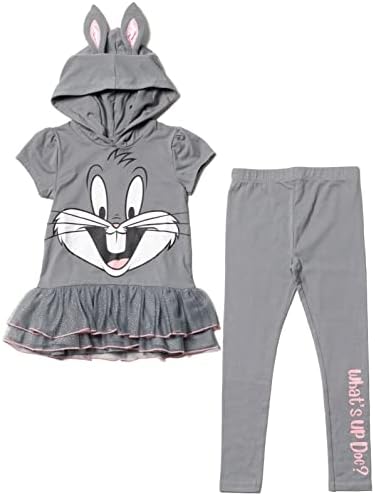 LOONEY TUNES Buggs Bunny djevojke Cosplay grafički T-Shirt haljina Legging Toddler to Big Kid