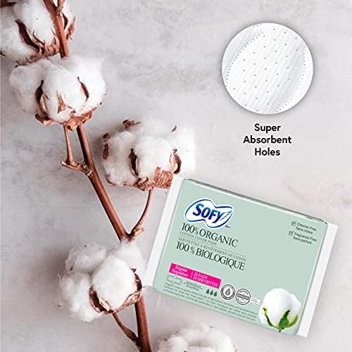 Sofy organic Cotton Combination Bundle - redovni certificirani organski pamuk Cover Pads & jastučići za noćenje
