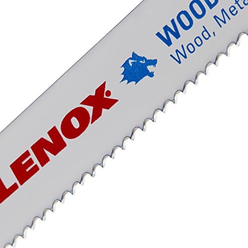 Lenox Alati 20556676rc list klipne testere za sečenje drveta sa tehnologijom power Blast, Bi-Metal, 6-inčni,