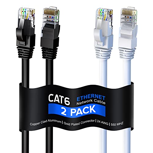 Maximm Cat 6 Ethernet kabl 1.5 Ft, Cat6 kabl, LAN kabl, Internet kabl i mrežni kabl-UTP