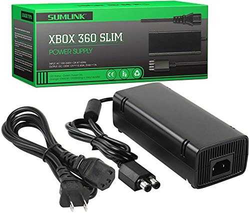 [Ažurirana verzija] kabl punjača za napajanje za Xbox 360 Slim Auto Voltage
