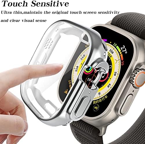 Ilazi 360 puna mekana zaštitna futrola za Apple Watch 8PRO / ultra 49 mm zaštitni poklopac zaslona za iWatch