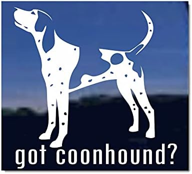 Imate li Coonhound? Nickerickers® Bluetick Coonhound Vinil Dog Decal Auto kamion