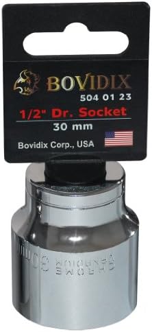 Bovidix 5040123 1/2-inčna pogonska utičnica, 6 bodova, metrika - 30 mm