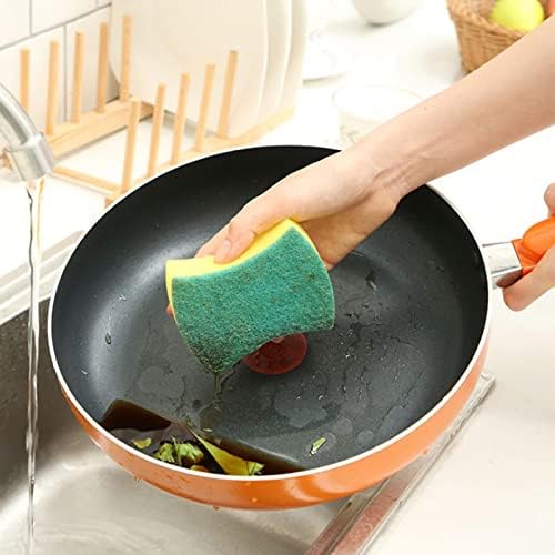 DGLXMN Spužva za pranje posuđa Obrišite kuhinju Čišćenje dvostrano četkica za pranje posuđa za pranje posuđa