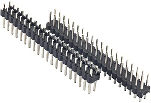 10pcs odvojeno 0,1 2x20 PIN 40pin traka dvostruki muški zaglavi za maline pi nula GPIO