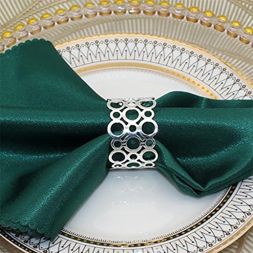 XDCHLK kopče okruglih serviette za božićne vjenčane praznične zabave Obiteljski okupljajući stol