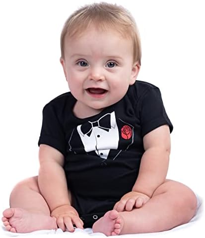 Ann Arbor T-shirt Co. Unisex Baby Tuxedo Baby Funny Humor Za Dojenčad Jedan Komad