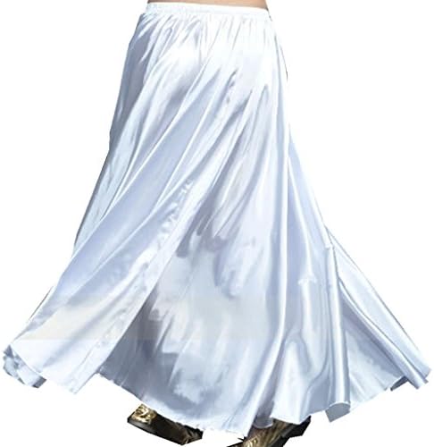 Munafie trbušni ples saten suknja Arabic Halloween sjajna suknja Fantastična puna suknja US0-14