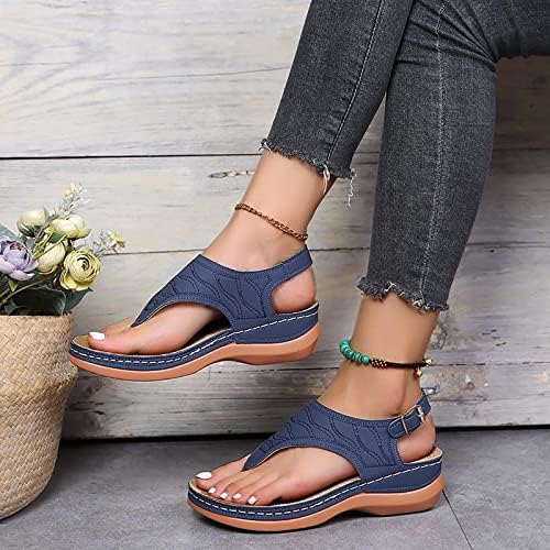 xipcokm ženske ortopedske sandale potpora za luk protiv klizanja ortotičke sandale za plažu ljetne lagane