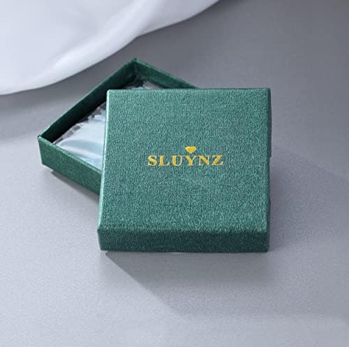 SLUYNZ 925 Sterling Silver Curve Threader naušnice lanac za žene Teen Girls visi talas naušnice Tassel