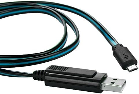 Sumaclife Electroluminiscentno sinkronizacija munje i punjenje mikro USB-a na USB kabl od 2,9 stopa