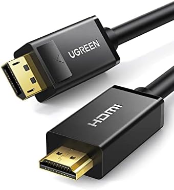 UGREEN 4K Displayport na HDMI kabl Uni-Directional UHD DP na HDMI konektor kabl za video prikaz za HDTV