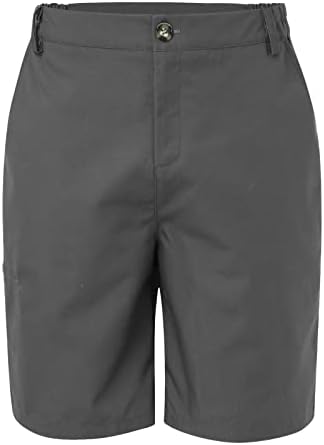 Miashui pantalone za muškarce muške ljetne pamučne i jednobojne vezice Casual kratke hlače Band 13