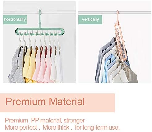 Regali za vješalice za odjeću Multi-portovi Podrška kružnim odjećom Sušenje višenamjenske plastične