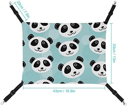 Krevet za mačke Crtić Panda kavez za kućne ljubimce viseća mreža prozračna viseća garnitura