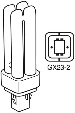 Sterl rasvjeta – 13 W PLD GX23 2-pinska baza kompaktne fluorescentne lampe 120v 4,6 inča 680lm CFL 13W ogledalo