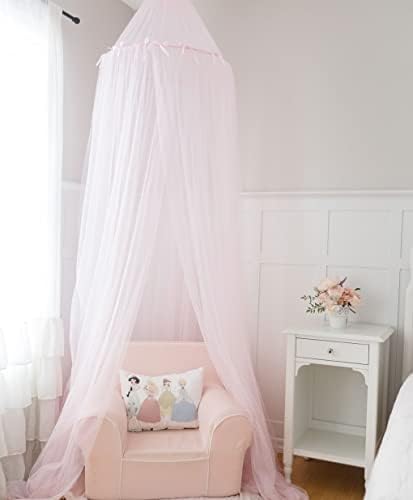 Jenn & Joos Pink Princess krevet za djevojke i 3 lista Jedinstveni zidni naljepnice za djevojčice Spajanje spavaće