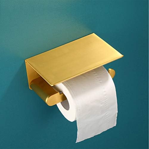 TOPBATHY zidni držač ručnika dvostruki držač toaletnog papira Aluminijska legura papirni ručnik rola