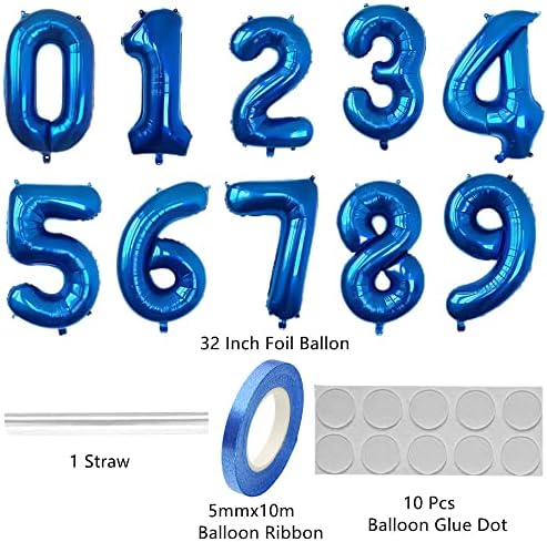 Xlood broj 46 Baloni 32 inčni digitalni balon abeceda 46 rođendan baloni Digita 46 helijum