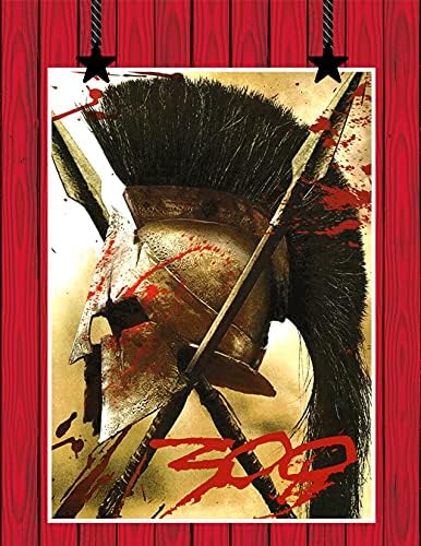 300 film spartanski ratnik drevno oružje zidni dekor kralj Leonidas 300 filmski Print 8, 5x11