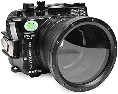 Morske žabe Podvodna futrola kompatibilna sa Canon EOS M6 Mark II 15-45mm 18-55mm IPX8 40m / 130ft