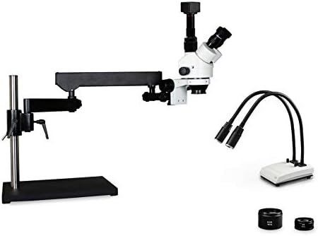 Vision Scientific VS-9FZ-IHL20-5n Simul-fokalni Trinokularni Zoom Stereo mikroskop, 3.5 X—90x uvećanje,