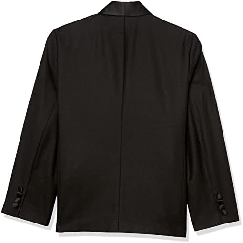 Calvin Klein Boys' 2-komad formalni smoking odijelo Set, uključuje jaknu & Dress Pants, saten