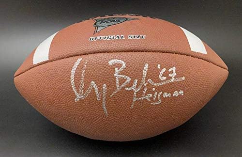 Gary Beban potpisao NCAA Fudbal + 67 Heisman UCLA Bruins PSA/DNA autographed - Autographed College Footballs