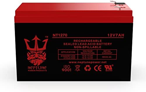 Neptun zamjena za PS-1270-Power-Sonic 12v 7AH SLA baterija-paket od 2 Fedex 2 dana Qty Popusti