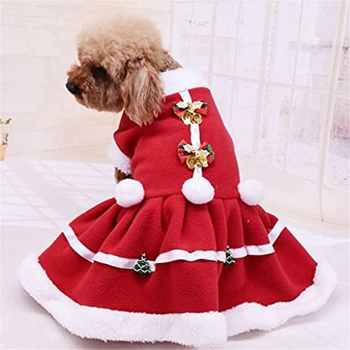 HFDGDFK pet Božić kaput odjeća pas haljina zima perro Božić obući crveni duks prsluk Kućni ljubimci mačka