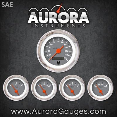 Aurora instrumenti 1195 Marker siva SAE Set od 5 kalibra