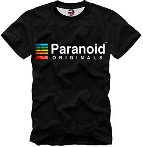 E1syndicate Paranoid Originals Instant Film FOTO Kamera Vintage T Shirt
