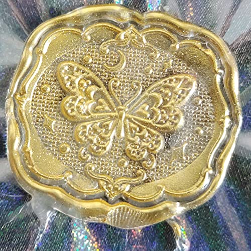 Marka voštanog brtva 3D reljefna leptira za brtvljenje za brtvljenje poziva za vjenčano pismo