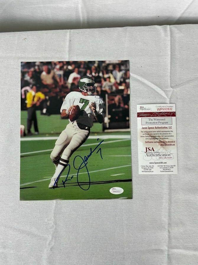 Ron Jaworski potpisao je autografiju Philadelphia Eagles 8x10 JSA WP693932 - AUTOGREMENT NFL