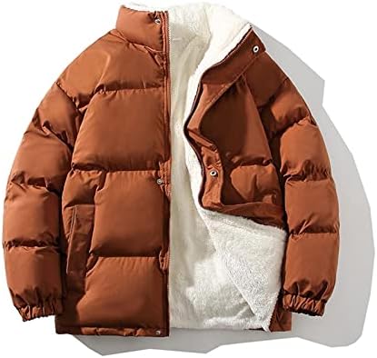 Fsahjkee muns vodootporna kišna jakna, nova zimska Sherpa klasična odjeća casual urban slim