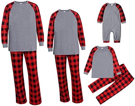 Božićne pidžame, obiteljski božićni pidžami Podudarni setovi Parovi Ideas Poklon Ideas Roditelj-Child