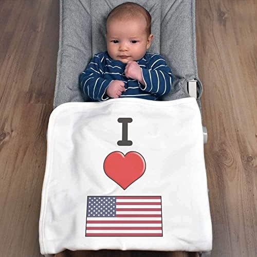 'Volim američku' pamučnu bebu / šal