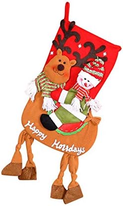 Božićno drvo poklon božićni privjesak Božićni ukrasi čarape čarape čarape poklon kućni dekor kristalne