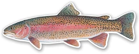 GT grafike Rainbow Trout Riba - Vinilna naljepnica Vodootporna naljepnica