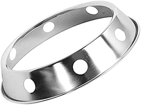 Stalak za lonce od nerđajućeg čelika sa prstenom za Wok, okrugli Kuhinjski stalak za lonce reverzibilne