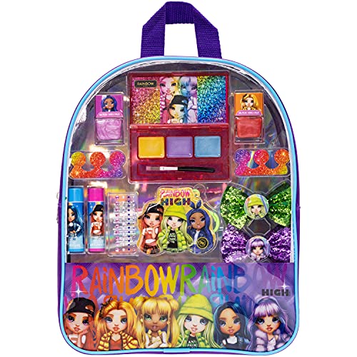 Rainbow High-Townley Girl Cosmetic Makeup poklon torba Set uključuje sjajilo za usne, lak za nokte & Dodaci